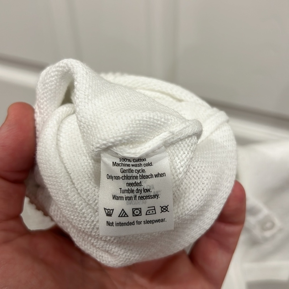 Janie and Jack Bunny Rabbit Sweater One Piece Baby Size 0-3 Months Easter Spring - Picture 10 of 10